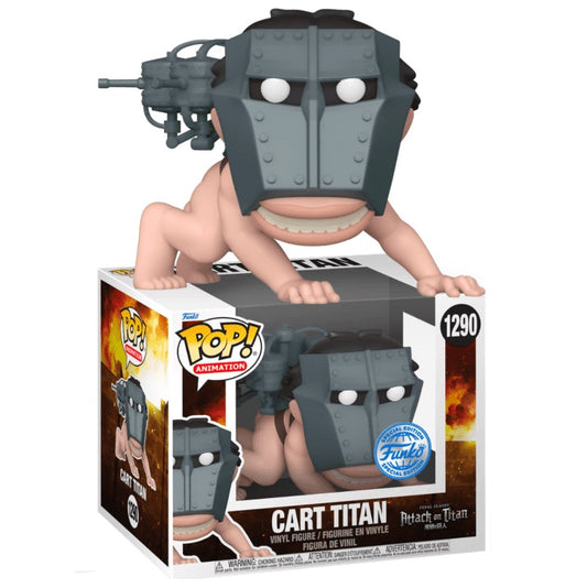Funko Pop ! Animation - Attack On Titan (1290) Cart Titan Vinyl 15Cm Special Exm