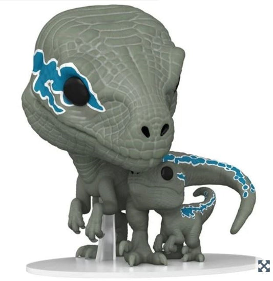 Funko Pop ! Movies Jurassic World Dominion - Velociraptors Blue & Beta (1212)