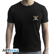 ABYstyle - T-Shirt One Piece - Maglietta One Piece (Wanted Luffy) - Maglia (Tg. XL)