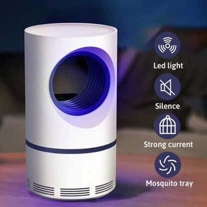 Zanzariera Trappola Per Zanzare Elettrica Lampada Led Insetticida E Sterminatore