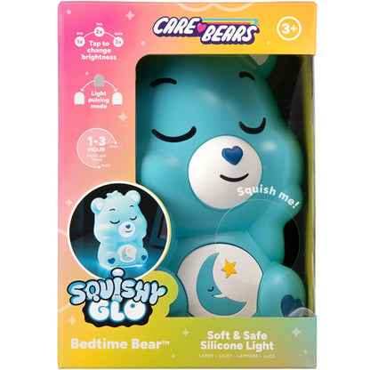 PALADONE Squishy Glo: Lampada Care Bears (Orsetti del Cuore) - Bedtime Bear - Lampada Silicone soft
