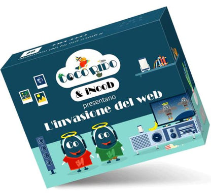 Asmodee Coco Rido x iNoob: L'invasione del Web Gioco Da Tavolo Carte Party Games