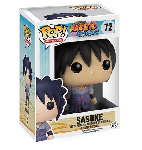 Funko Pop ! Animation Naruto Shippuden - (72) Sasuke Figure Anime Vinyl 9Cm