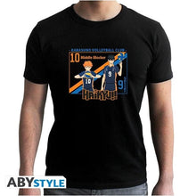 ABYstyle - T-Shirt Haikyu - Maglietta Karasuno Volleyball Club (Hinata & Kageyama) - Maglia (Tg. XL)