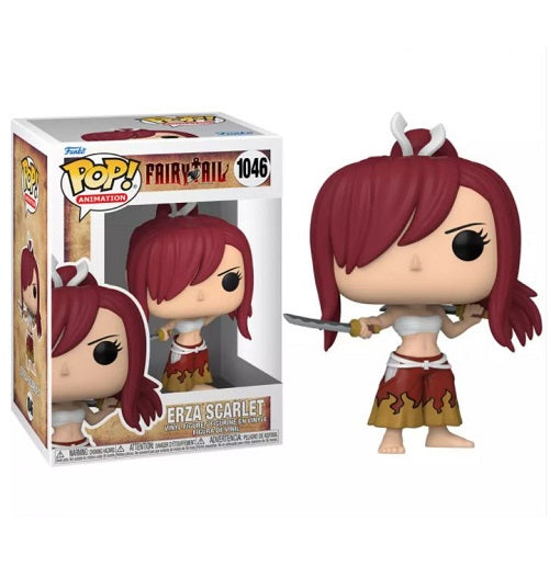 Funko Pop Fairy Tail - Erza Scarlet (1046) Pop Vinyl Animation Netflix Figure
