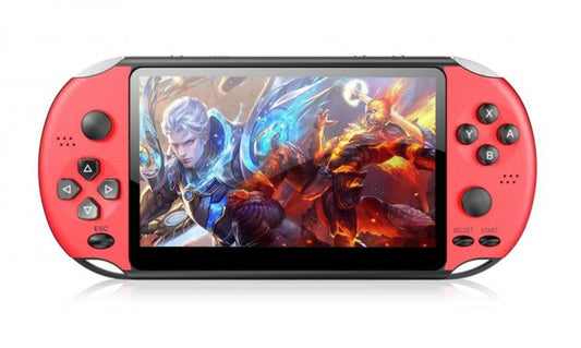 CONSOLE PORTATILE 16GB STATION DISPLAY 7" POLLICI 32 BIT GIOCHI VIDEOGIOCO MP5