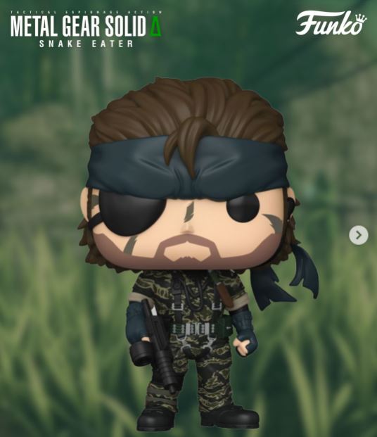 Funko Pop ! Games Metal Gear Solid Snake Eater - (1159) Naked Snake Big Boss EXM