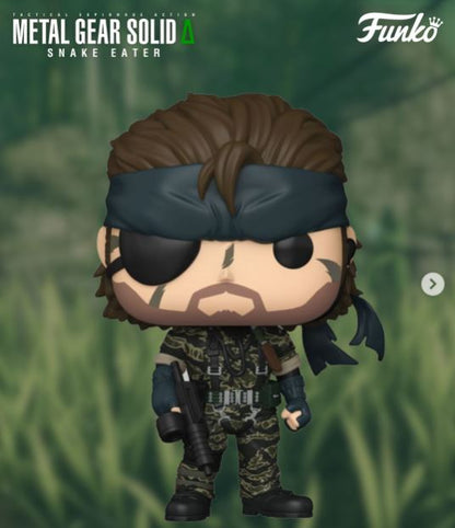 Funko Pop ! Games Metal Gear Solid Snake Eater - (1159) Naked Snake Big Boss EXM