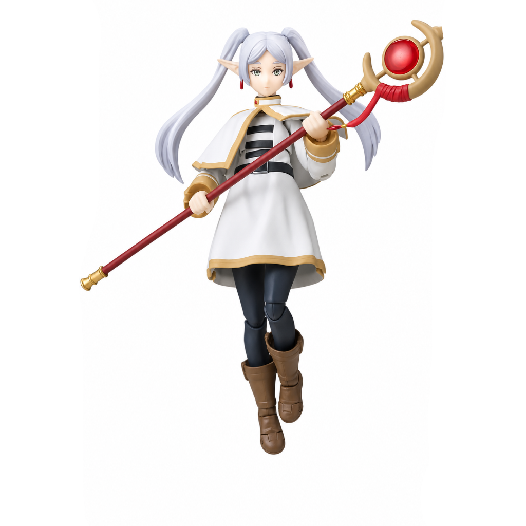 Bandai S.H. Figuarts - Frieren: Beyond Journey's End - Frieren Action Figure da Collezione - 12 cm