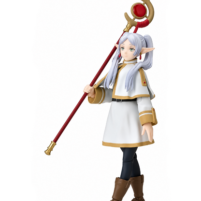 Bandai S.H. Figuarts - Frieren: Beyond Journey's End - Frieren Action Figure da Collezione - 12 cm