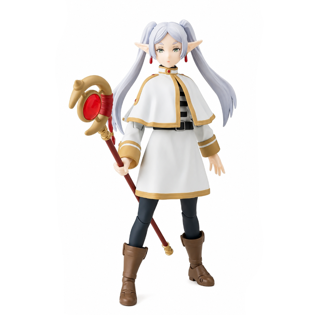 Bandai S.H. Figuarts - Frieren: Beyond Journey's End - Frieren Action Figure da Collezione - 12 cm