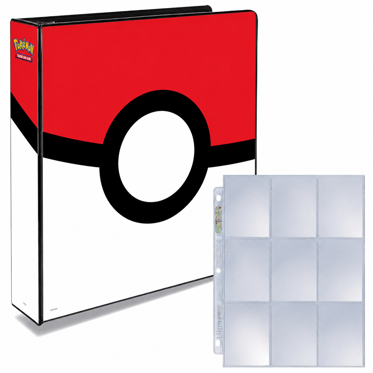 Pokemon - ULTRA PRO Pokeball Album 3-Ring DeckBox PortaCarte - (Accessori Carte Da Collezione)