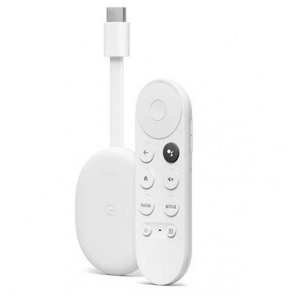 Google Chromecast Con Google Tv 4K Hdr Bianco Ghiaccio Smart Tv Uhd Wi Fi Nuovo