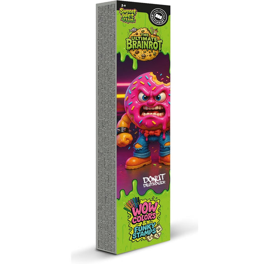 The Ultimate BRAINROT - Colors & Funky Stamps Pennerelli (DONUT DESTROYER) 3+ Giotto Fila Made in Italy Set Regalo Bambini Natale Pasqua