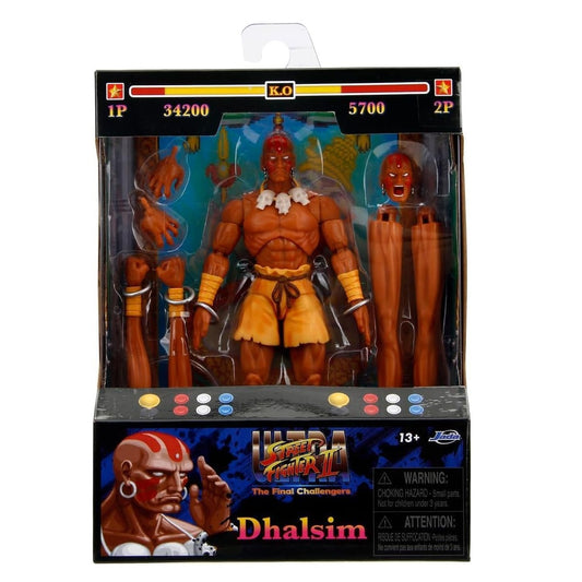 Jada - Ultra - Street Fighter II: The Final Challengers (Dhalsim) V2 Action Figure 15 cm