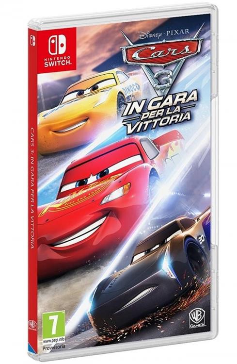 CARS 3: IN GARA PER LA VITTORIA NINTENDO SWITCH ITALIANO GIOCO DISNEY CAR NUOVO