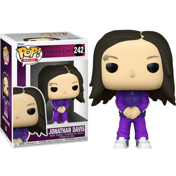 Funko Pop ! Rocks Korn - Jonathan Davis (242) Music Vinyl Frontman 9Cm Nuovo