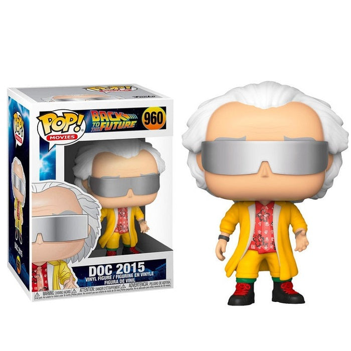 Funko Pop ! Movies Back To The Future - (960) Doc 2015  Figure Ritorno Al Futuro