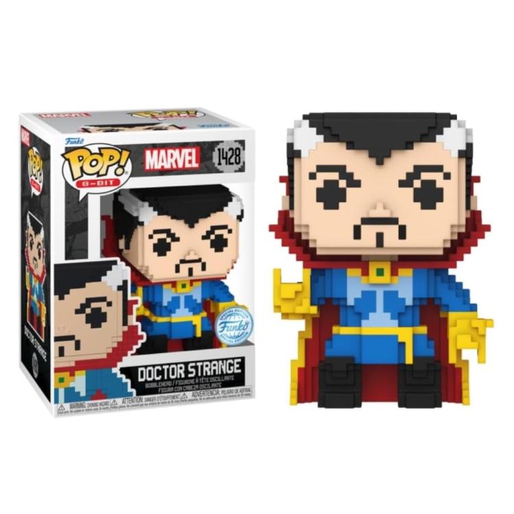Funko Pop Marvel 8-Bit (1428) - Doctor Strange Vinyl Figure Special Edition 9Cm