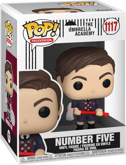 Funko Pop ! Television The Umbrella Academy (1117) Number Five Vinyl Figure 9Cm