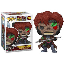 Funko Pop ! Marvel Zombies - Zombie Gambit - (788) Statuetta Vinyl Figure 9Cm
