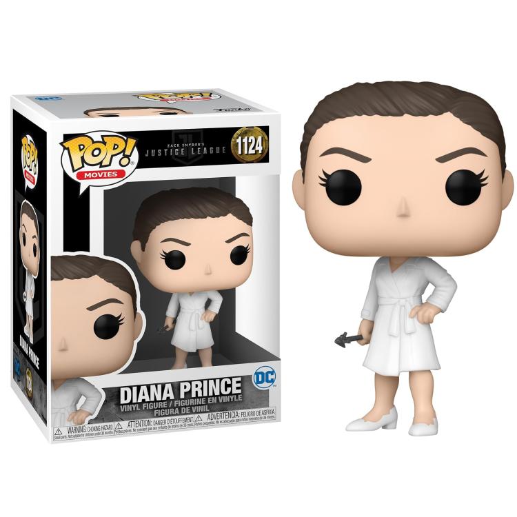 Funko Pop ! Dc Movies Justice League (1124) Diana Prince Statua Vinyl Figure 9Cm