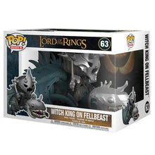 Funko Pop Rides ! Lord Of The Rings - (63) Witch King On Fellbeast Vinyl Figure - Re Stregone A Cavallo Della Bestia Alata