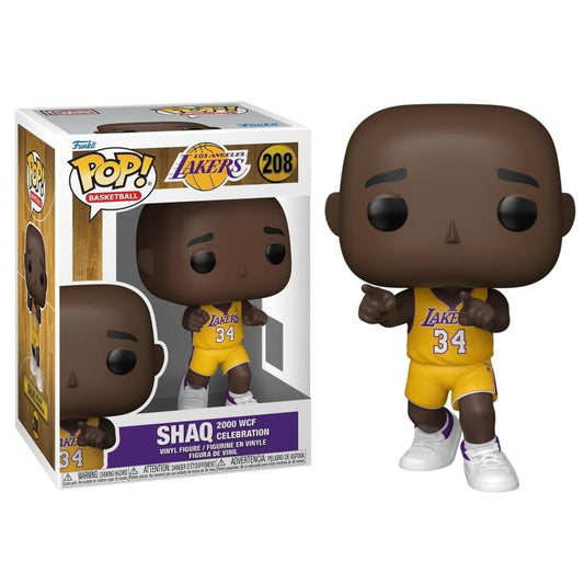 Funko Pop ! Nba Legends: Lakers Shaquille O'Neal (208) Shaq 200 Wfc Celebration