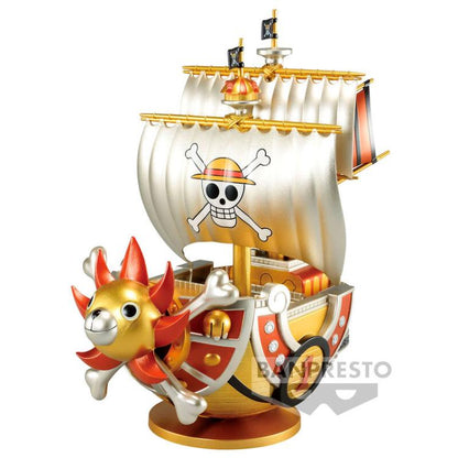BANPRESTO ONE PIECE MEGA WCF SPECIAL THOUSAND SANNY (METALLIC GOLD COLOR) FIGURE