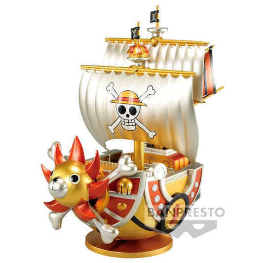 BANPRESTO ONE PIECE MEGA WCF SPECIAL THOUSAND SANNY (METALLIC GOLD COLOR) FIGURE