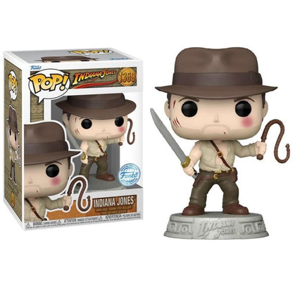 Funko Pop ! Movies Indiana Jones - (1369) Indiana Jones Special Edition Exm 9Cm