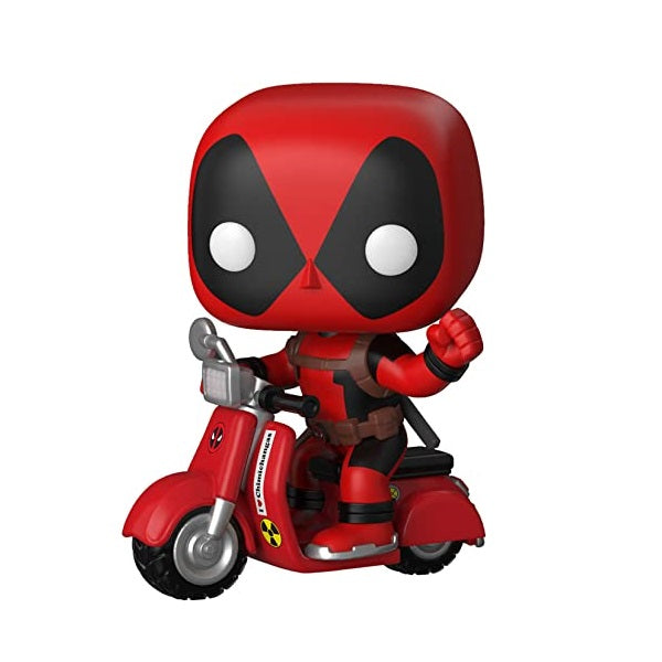 Funko Pop ! Rides Marvel Deadpool (48) Deadpool On Scooter Figure Vespa 9Cm Ride