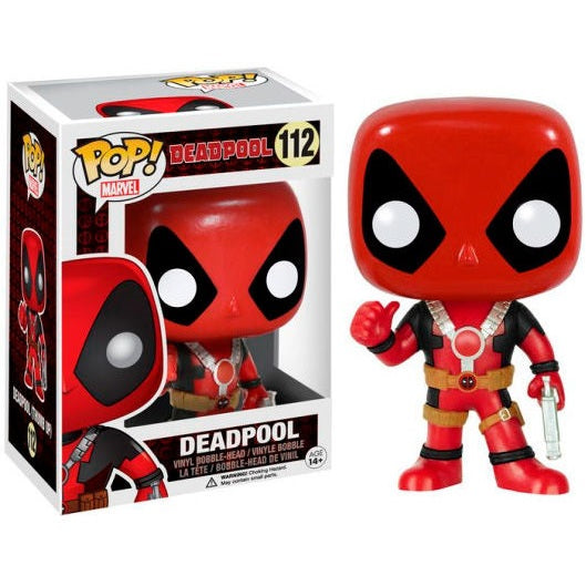 Funko Pop ! Marvel Deadpool - (112) Thumb Up Deadpool Figure 9cm