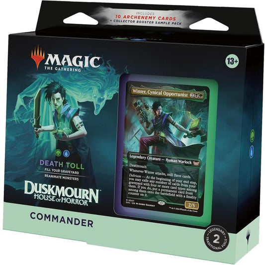 Magic The Gathering: Duskmourn House Of Horror - Commander Deck (Death Toll) Eng