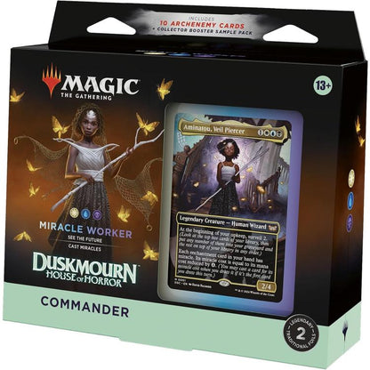 Magic The Gathering: Duskmourn House Of Horror - Comm. Deck (Miracle Worker) Eng