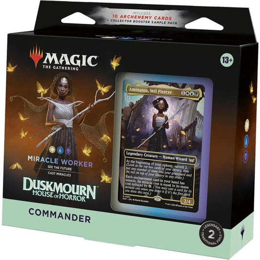Magic The Gathering: Duskmourn House Of Horror - Comm. Deck (Miracle Worker) Eng