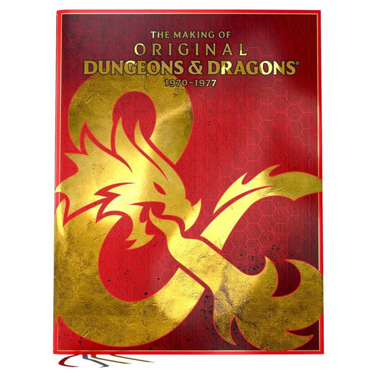 Dungeons & Dragons - The Making Of Original 1970-1977 Libro Rpg Cover Rigida Eng