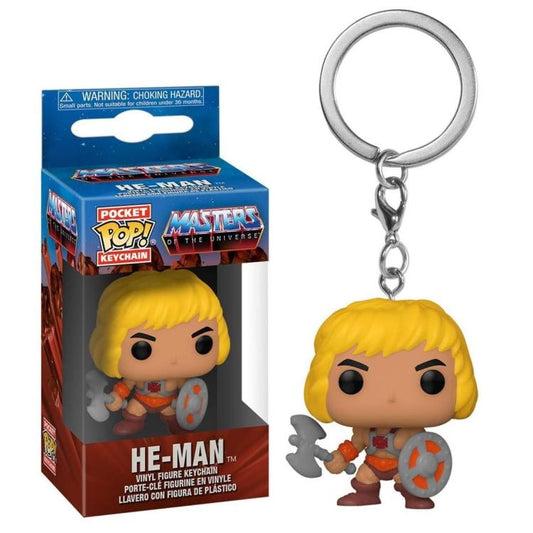 Funko Pop ! Keychain Master Of The Universe - (He-Man) Portachiavi Vinyl Figure