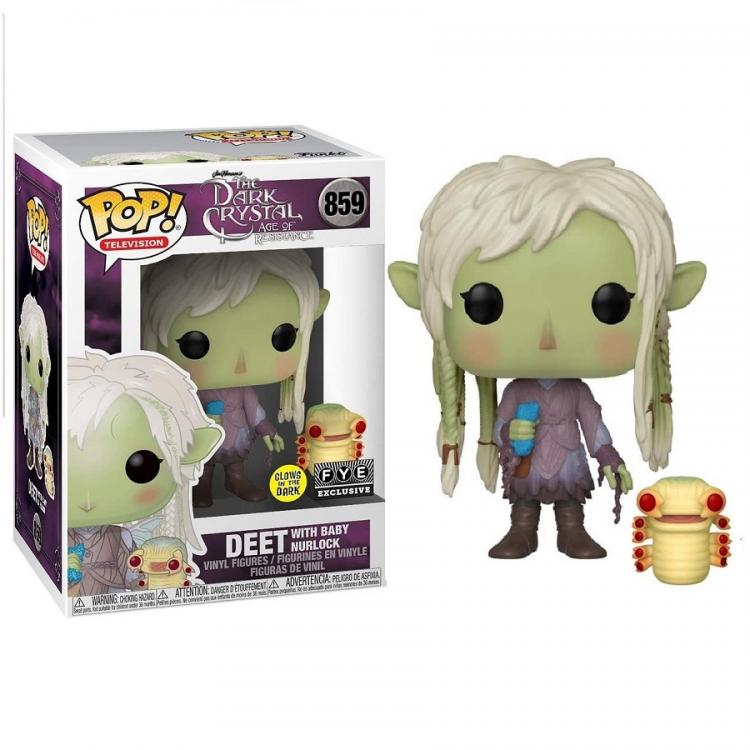 Funko Pop Television The Dark Crystal Deet With Baby Nurlock 859 Special Edition