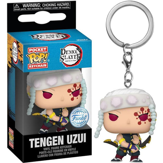 Funko Pop ! Keychain Animation - Demon Slayer (Tengen Uzui) Portachiavi Vinyl