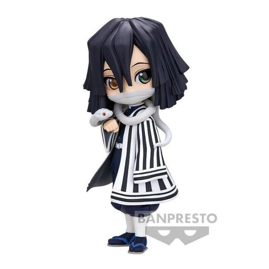 BANPRESTO Q POSKET (DEMON SLAYER) - OBANAI IGURO STATUETTA PVC FIGURE 14CM