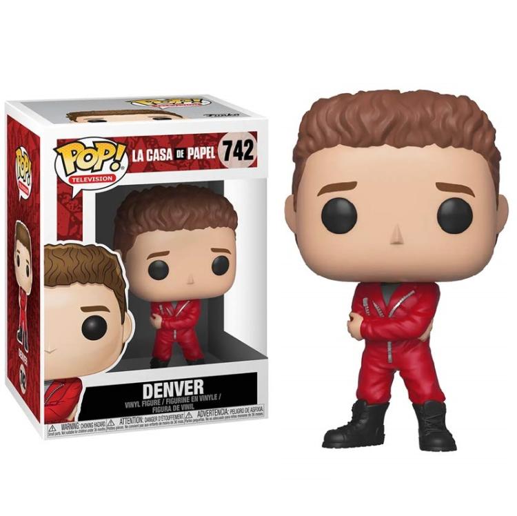 Funko Pop ! Tv La Casa Di Carta - (742) Denver Casa De Papel Vinyl Figure 9Cm