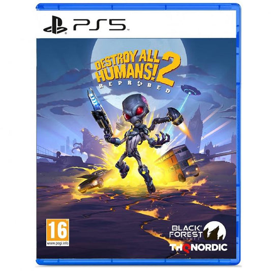 DESTROY ALL HUMANS 2 REPROBED PS5 GIOCO ITALIANO NUOVO ALIENI PLAYSTATION 5 PAL