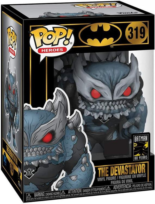 Funko Pop Heroes The Batman 80Th Dc - The Devastator (319) Special Edition Viynl