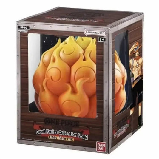 BANDAI ONE PIECE CARD DEVIL FRUITS COLLECTION VOL.2 FLAME-FLAME FRUITS DF-02 ENG