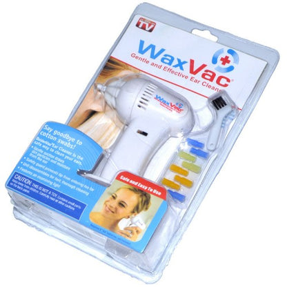 Vaxwac Pulitore Orecchie Aspiratore Elettrico Pulizia Orecchio Elimina Cerume