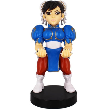 Cable Guys Street Fighter Chun Li Statuetta Base Ricarica Smartphone Controller