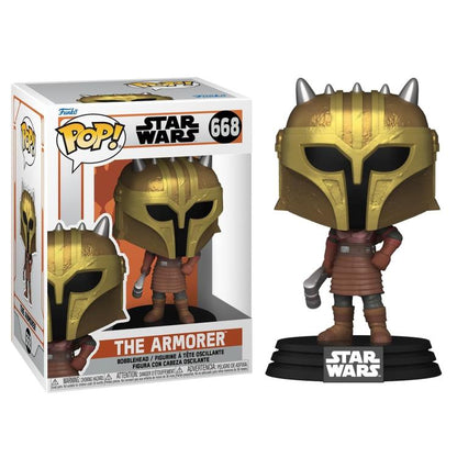 Funko Pop! Star Wars - The Mandalorian S9 (668) - The Armorer Vinyl Figure 9Cm