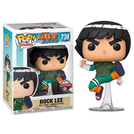 Funko Pop ! Animation Naruto Shippuden - (739) Rock Lee Special Edition Figure