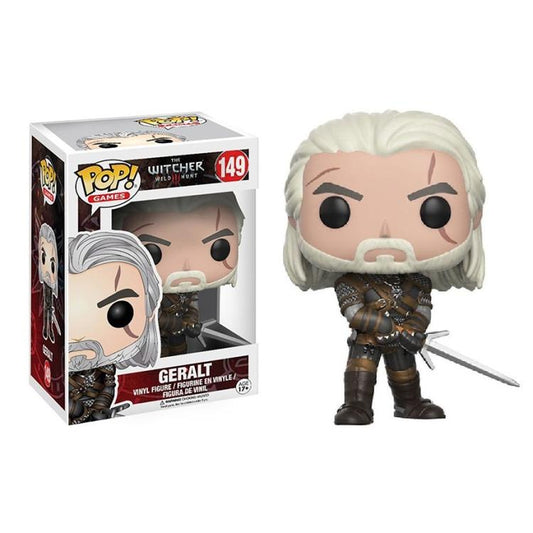 Funko Pop ! Television Netflix - The Witcher (149) Geralt Statuetta Vinyl Figure